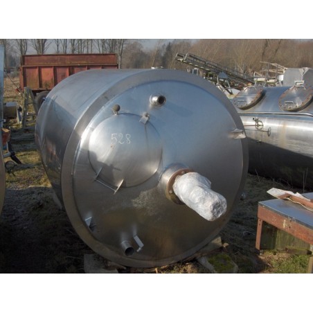 3 000 L Cuve Chauffante CF Alfa N CH 528 Cuves Inox Chauffantes